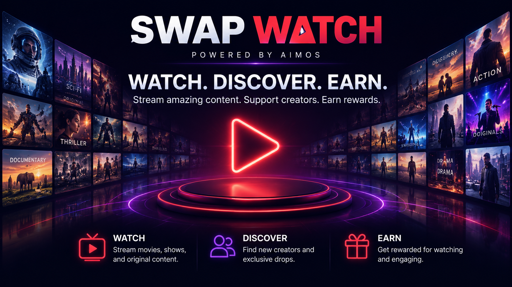 SWAP Watch AI-powered streaming and media platform